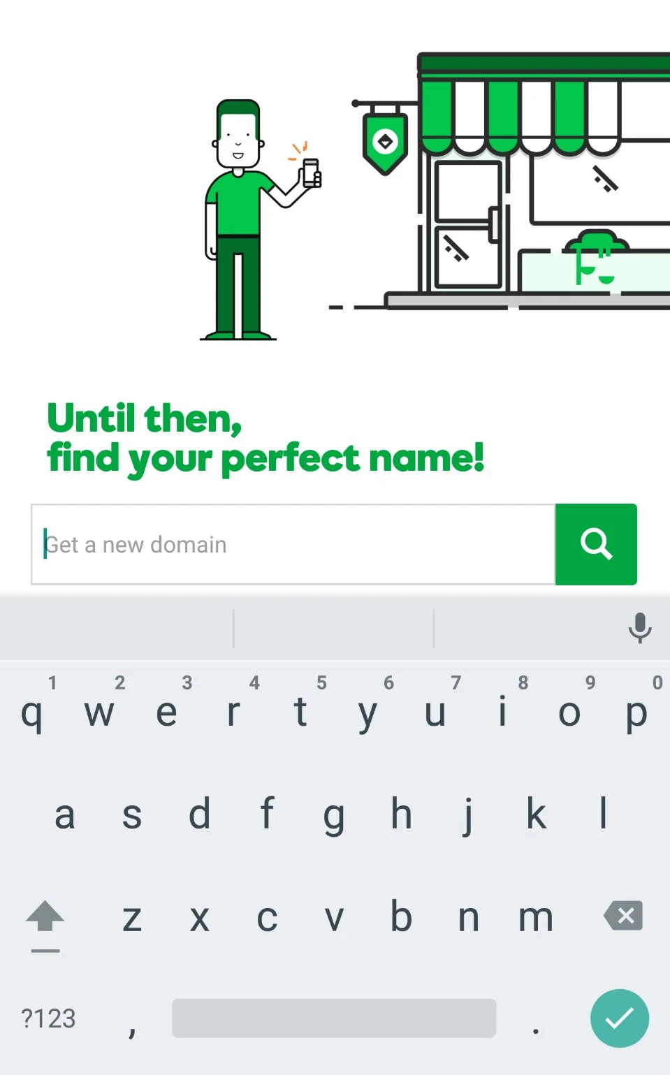 GoDaddy screenshot